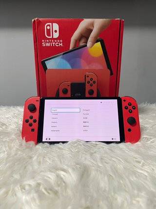 Console Nintendo Switch 64GB OLED Mario Edition