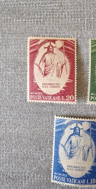 Serie Francobolli Poste Vaticane MCMXIX