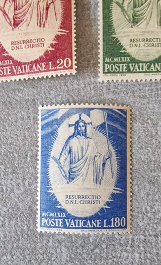 Serie Francobolli Poste Vaticane MCMXIX