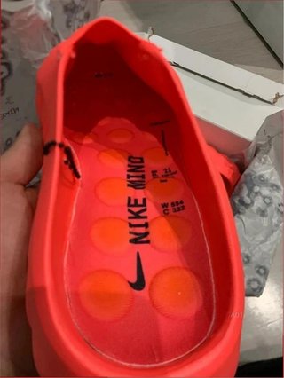 Chanclas Nike Mind 001 Talla 45 Rojas
