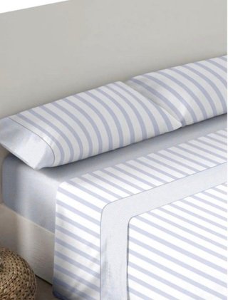 Juego Sábanas Algodón 100% Cama 150cm