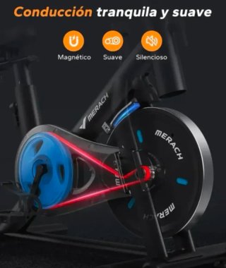 Bicicleta Estática Magnética MERACH Ajustable