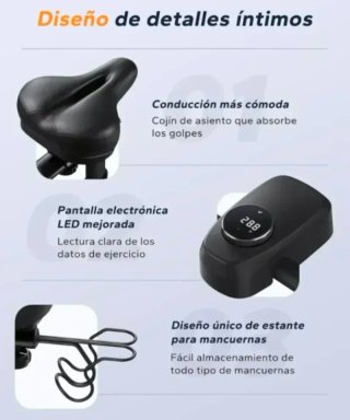 Bicicleta Estática Magnética MERACH Ajustable