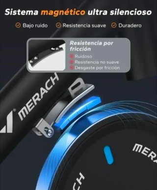 Bicicleta Estática Magnética MERACH Ajustable