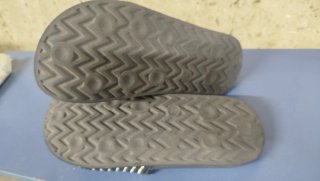 Chanclas Hombre Azul y Blanco