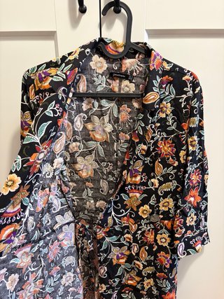 Vestido floral Stradivarius Talla S