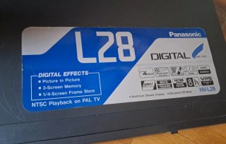 Panasonic NV-L28  HQ VHS Video Cassette Recorder.