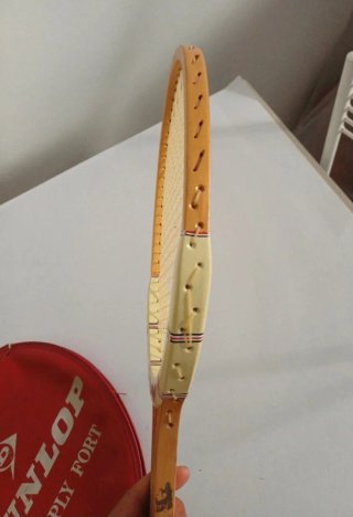 Racchetta Tennis Legno Dunlop Maxply Fort Vintage
