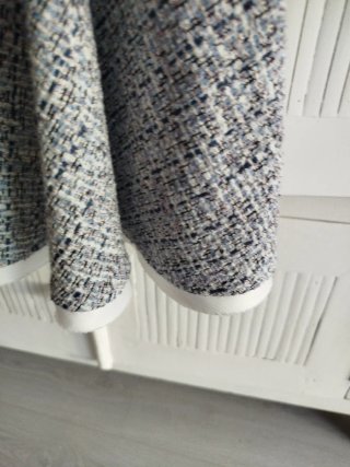 Top tirantes Zara gris y blanco