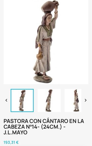 Figura Samaritana 24cm - Jose Luis Mayo