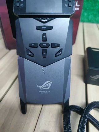 Asus OC Panel Frontal de Monitorización Negro