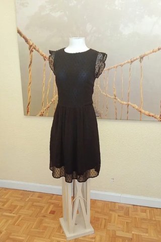 Vestido negro de lunares H&M