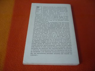 LA ABOLICION DEL FEUDALISMO EN EL MUNDO OCCIDENTAL