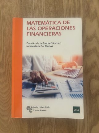 Matemáticas Financieras ADE 2 - UNED