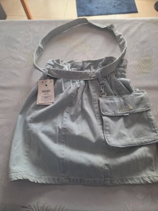 Minifalda vaquera Bershka