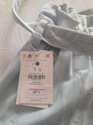 Minifalda vaquera Bershka
