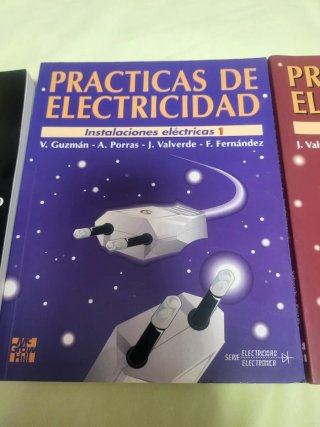 Lote 3 Libros Electricidad Paraninfo