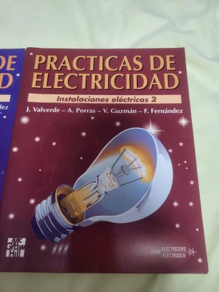 Lote 3 Libros Electricidad Paraninfo