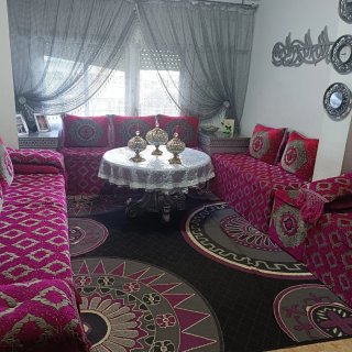 Salón completo estilo marroquí