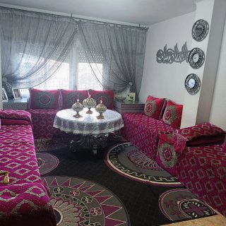 Salón completo estilo marroquí
