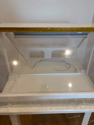 Mesa de trabajo pulido y lijado.