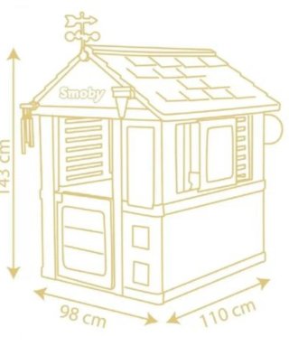 Casita Jardín Smoby 4 Estaciones