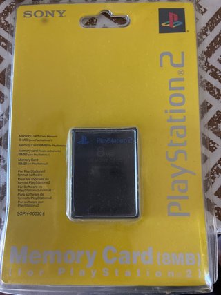 Tarjeta Memoria Sony PS2 8MB SCPH-10020 E
