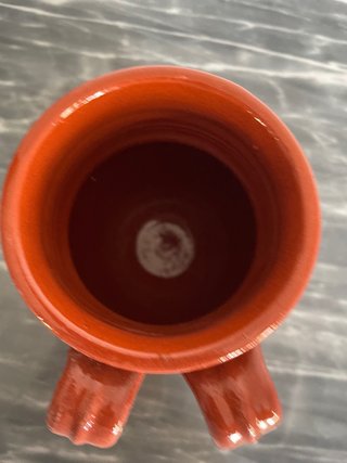 Pentola in terracotta marrone