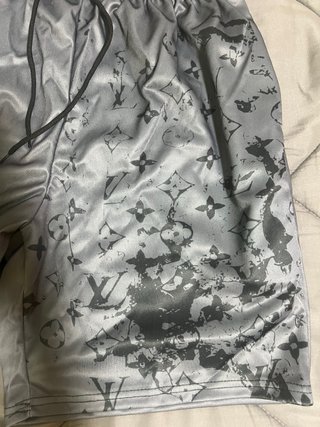 Bañador Gris Estilo Louis Vuitton