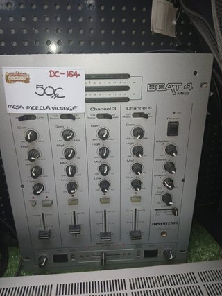 Mesa de Mezclas DJ JB Systems Beat 4 Mk2