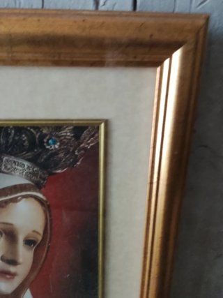 Cuadro Virgen Inmaculada Corazón Sagrado