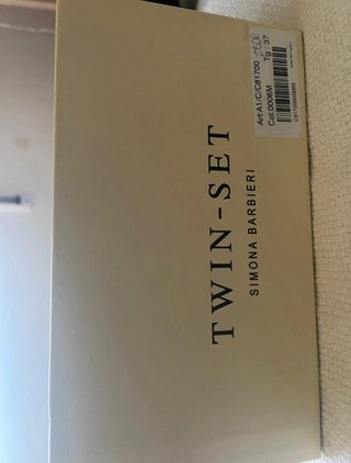 Twin-Set tacones con lazo sin estrenar