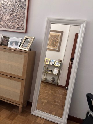 Espejo de pared  Ikea blanco 52x140x4.8