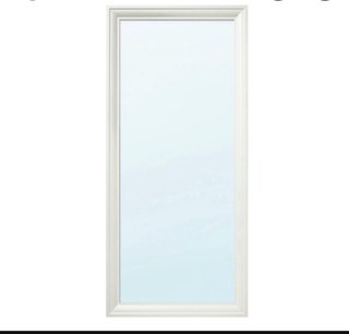 Espejo de pared  Ikea blanco 52x140x4.8