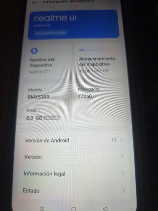 Realme C71 NFC - Como Nuevo