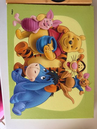Cuadros Infantiles Mickey y Winnie Pooh