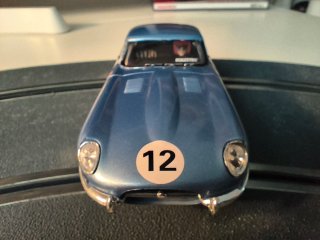 Jaguar E-Type Le Mans #12 - Scalextric (Ref. C-34)