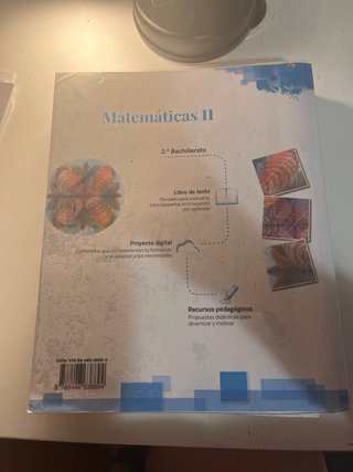 Matemáticas 2.º Bachillerato
