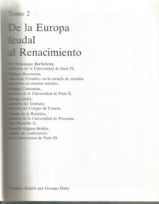 HISTORIA DE LA VIDA PRIVADA, I,II-Bajo la direcció