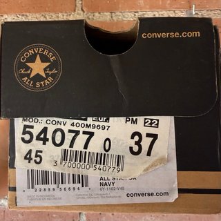 Converse All Star Gris Talla 38