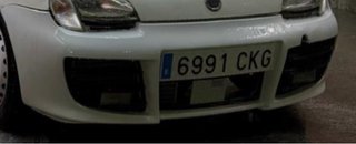 Paragolpes ABARTH Fiat Seicento