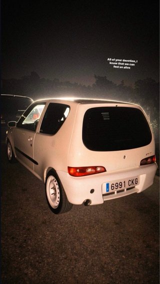 Paragolpes Trasero Fiat Seicento Sporting