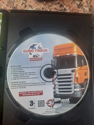 Juego PC Euro Truck Simulator