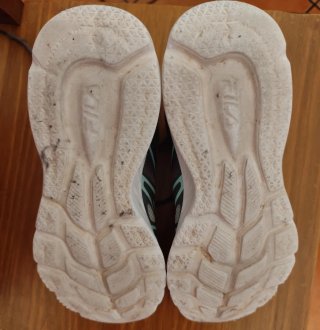 Zapatillas Fila grises y turquesa
