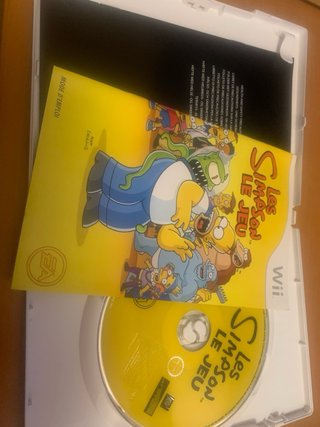 Juego Wii Los Simpson: Le Jeu