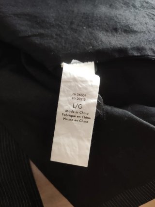 Americana Calvin Klein Negra Talla L