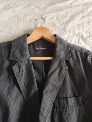 Americana Calvin Klein Negra Talla L