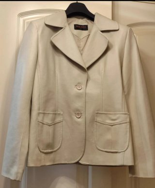 Chaqueta Blazer Mosnova Crema Talla L/40