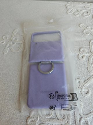 Funda Samsung Z Flip 3 con Anillo . FUNDA ORIGINAL