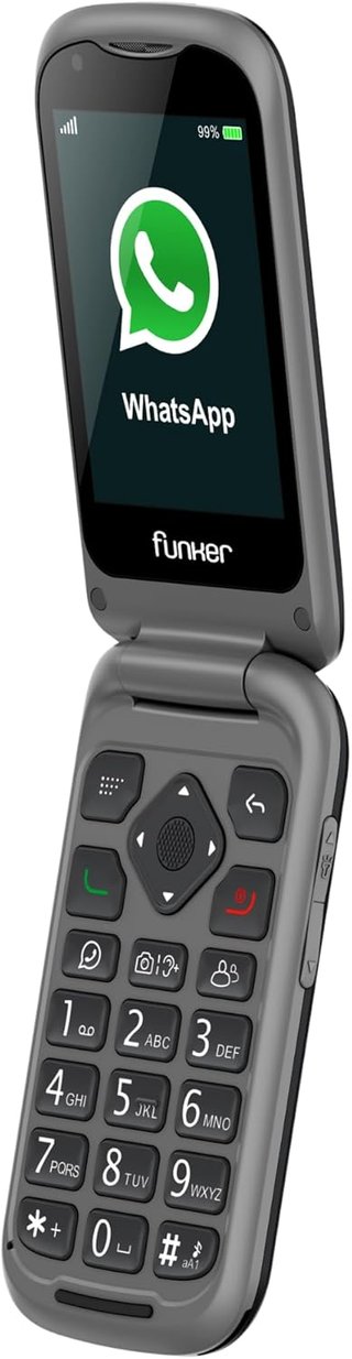 Funker E480 Max Pro 3 Teléfono Tapa Whatsapp